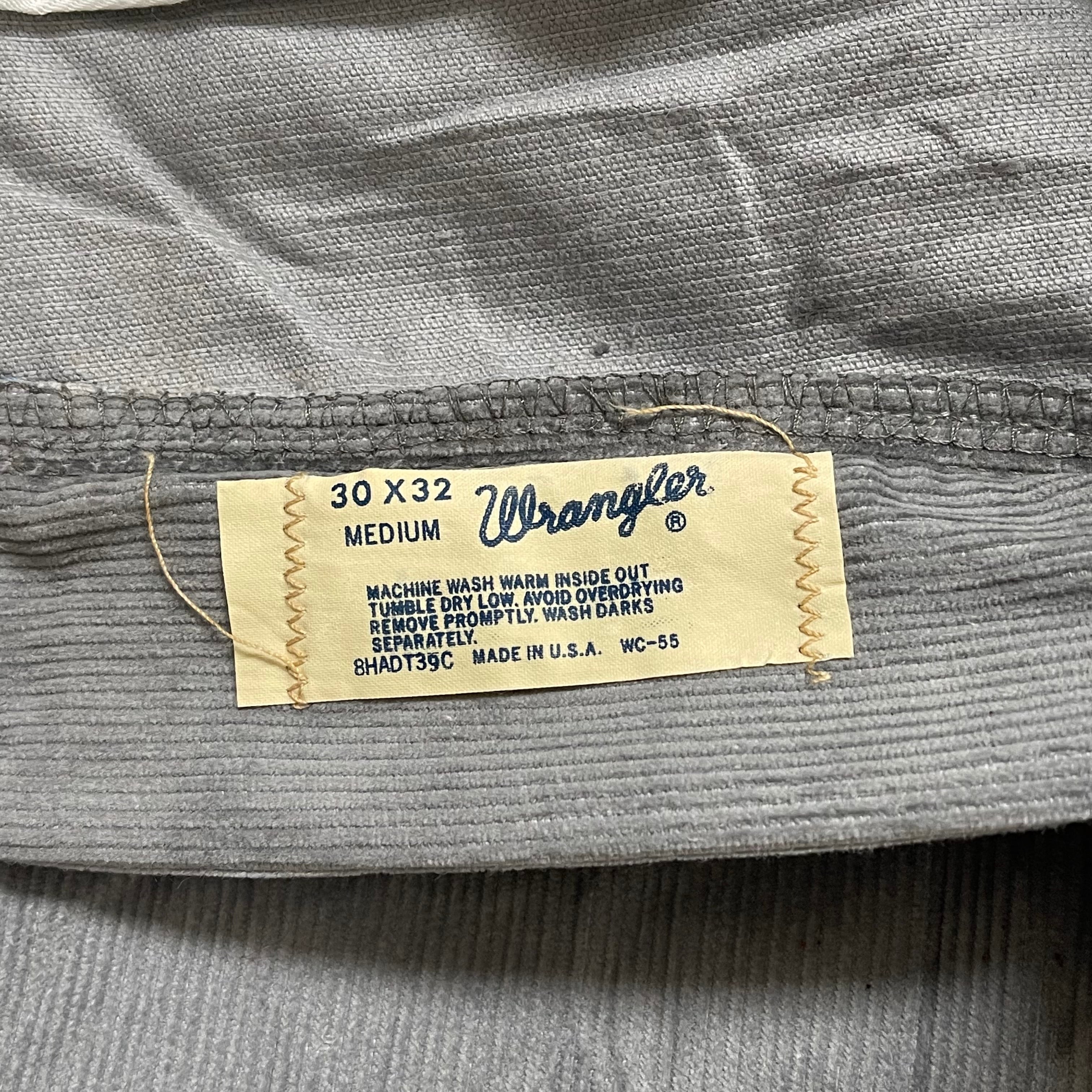 ラングラー/Wrangler ピケ素材 フレア パンツ　実寸：W34.5 L33.5 ベージュ　Made in U.S.A デッドストック Deadstock