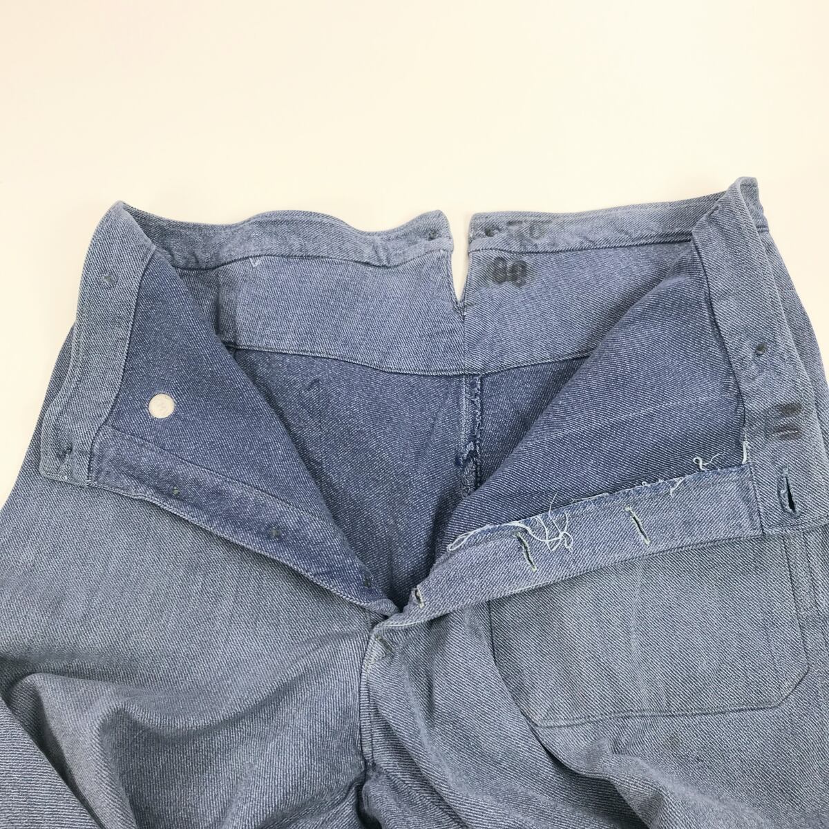 SWISS ARMY スイス軍 1950年代 前期型 シンチバック付き デニムワーク