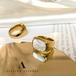 shellplate chunky gold ring #1