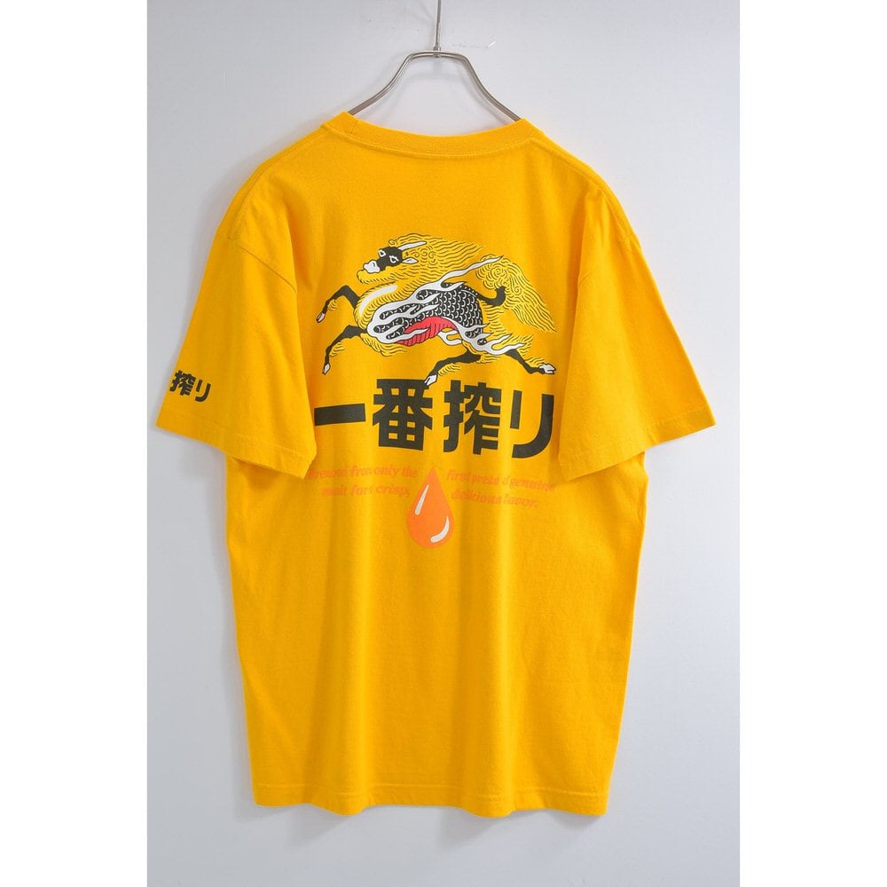 00s KIRIN 麒麟ビール 一番搾り ロゴ 両面プリント デザイン 販促用