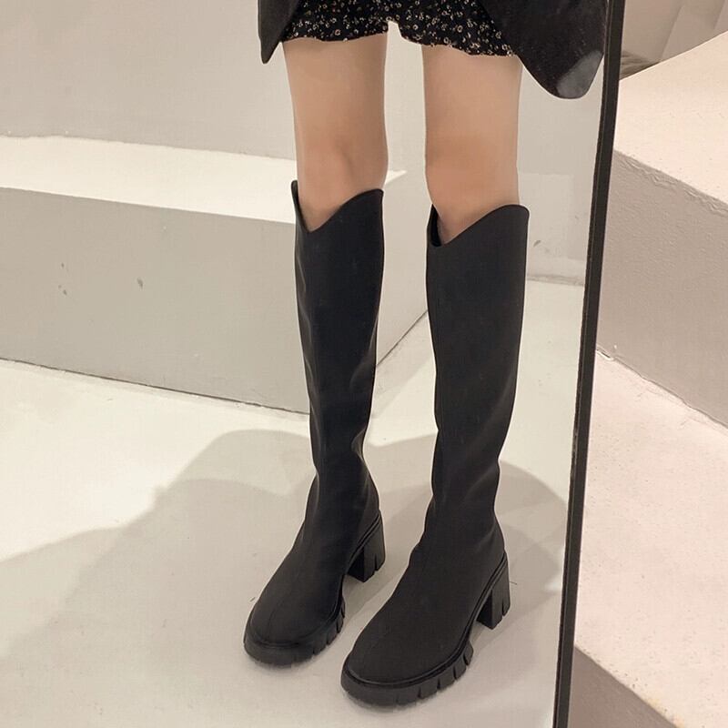 黒色ZARA ニーハイブーツ36 黒色ZARA ニーハイブーツ36