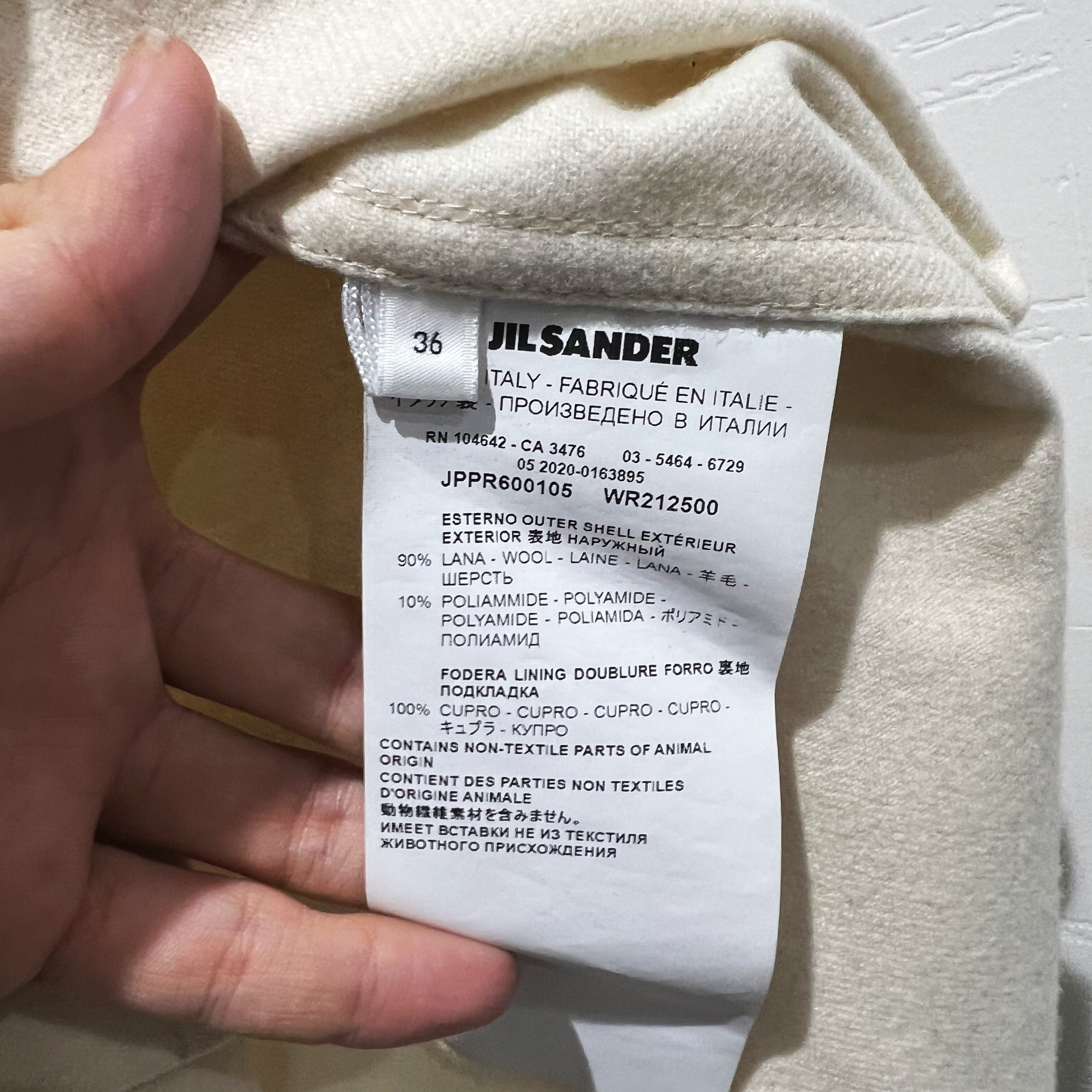 JIL SANDER + ジルサンダー プラス 20AW Wool Shirt Jacket シャツ 