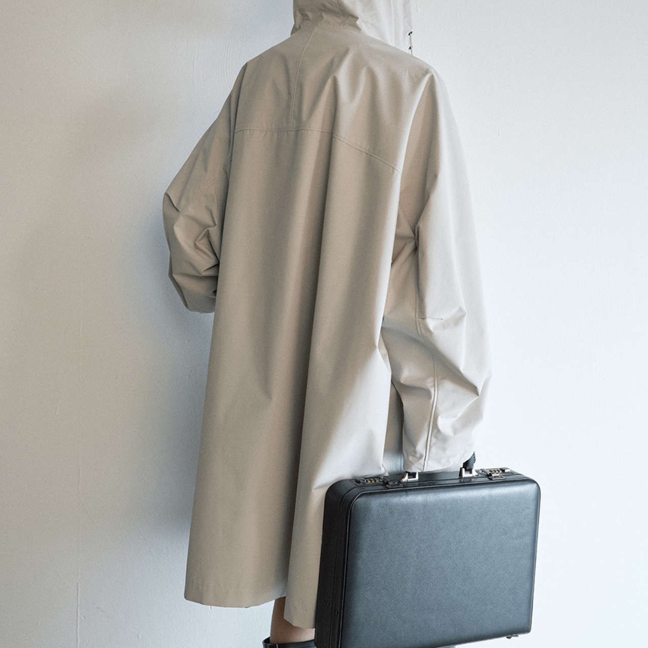 Oversized Hooded Coat T3727