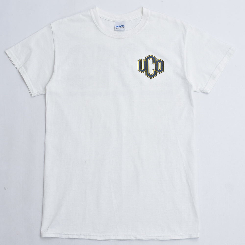 2019 GILDAN UCO カレッジロゴ デザイン 両面プリントデザイン Tシャツ
