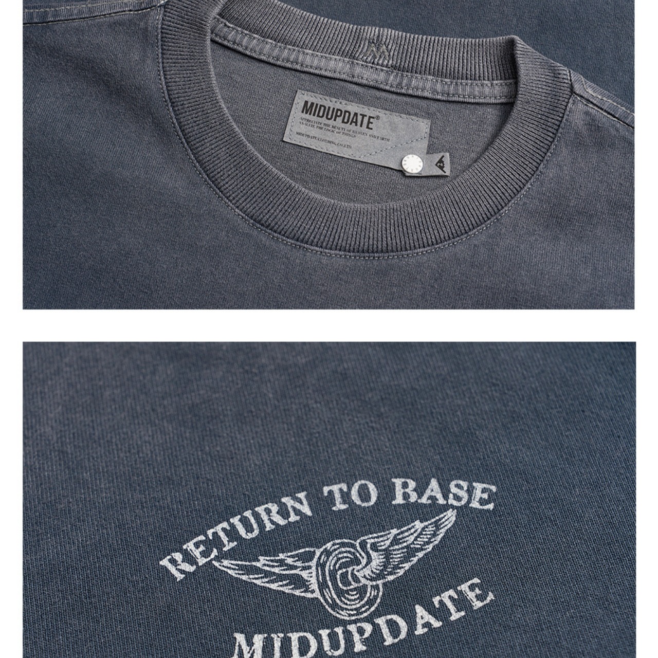 フレイムプリント ロングスリーブ 　“THE HARD ROAD”  A1997 - 13