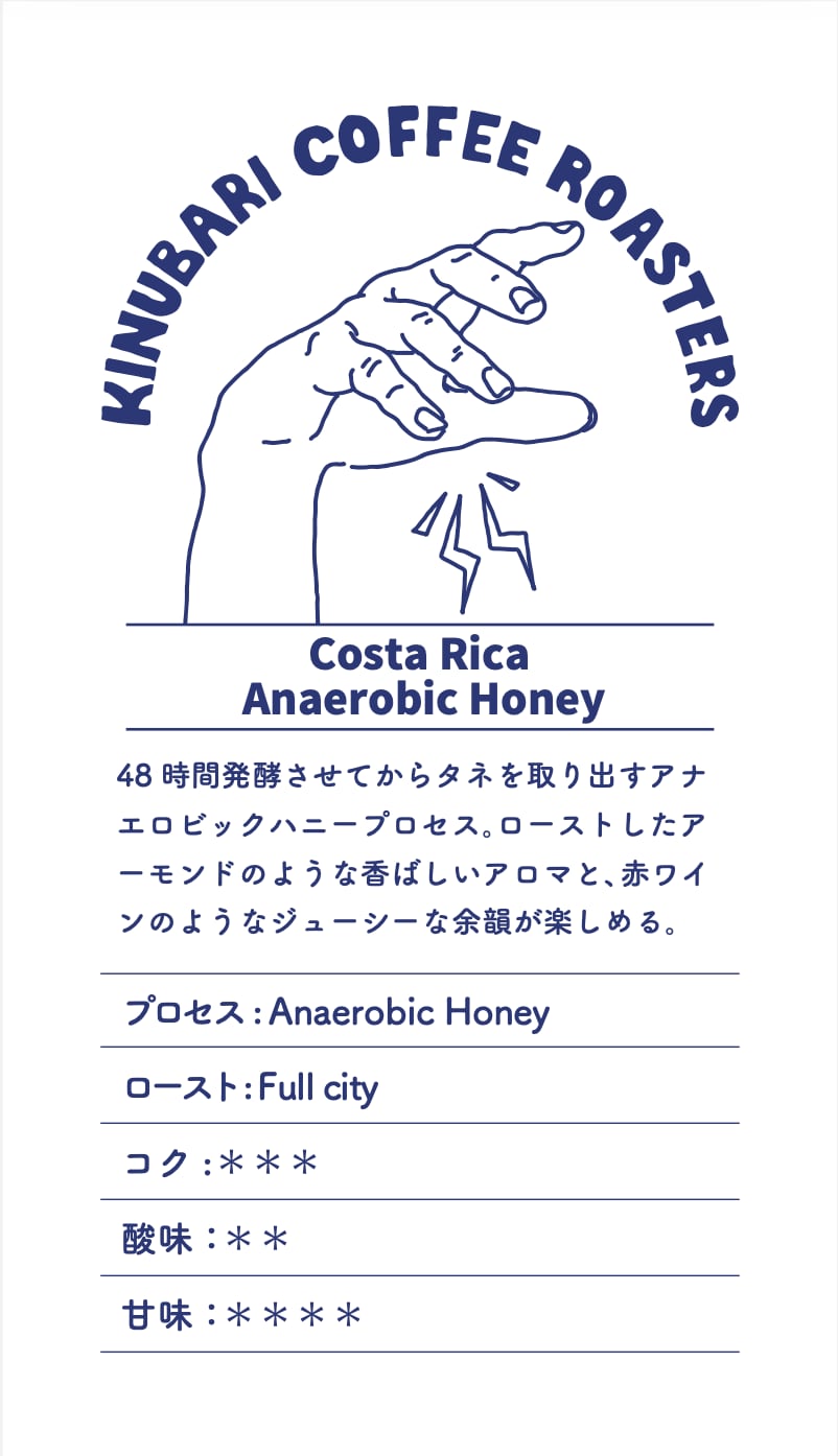 Costa Rica Anaerobic Honey 150g