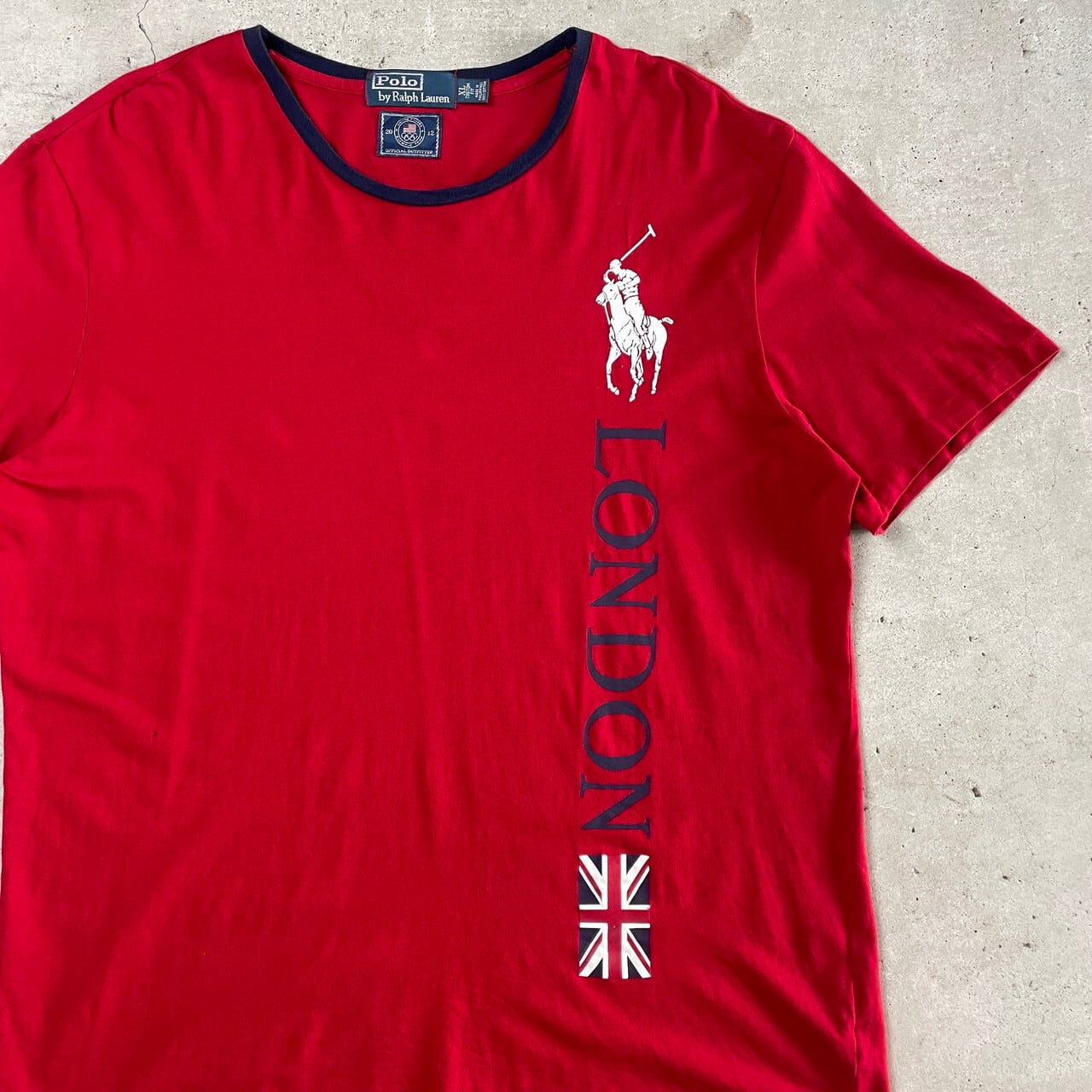 Polo by Ralph Lauren 2012 London ポロシャツ M Polo by Ralph Lauren ポロバイラルフローレン 2012 LONDON OLYMPIC