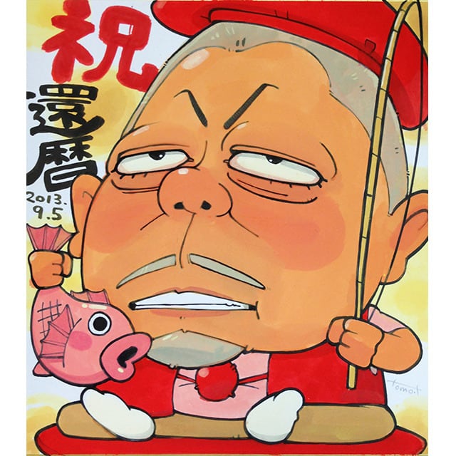 似顔絵イラスト｜アナログ｜クイックタッチ | 似顔絵のお店Tomo.t Studio