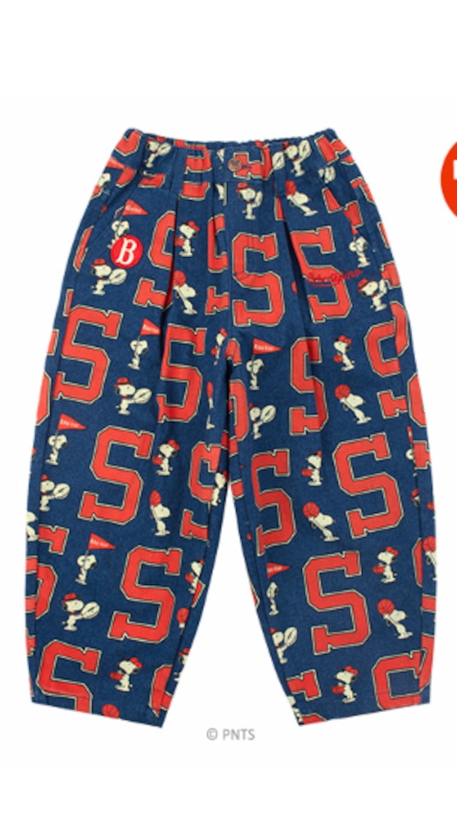 [BEBE DE PINO] All over sports Snoopy denim pants 正規品 韓国ブランド 韓国ファッション 韓国代行 韓国通販 ベベドピノ bebedepino 日本 店舗 韓国 子供服