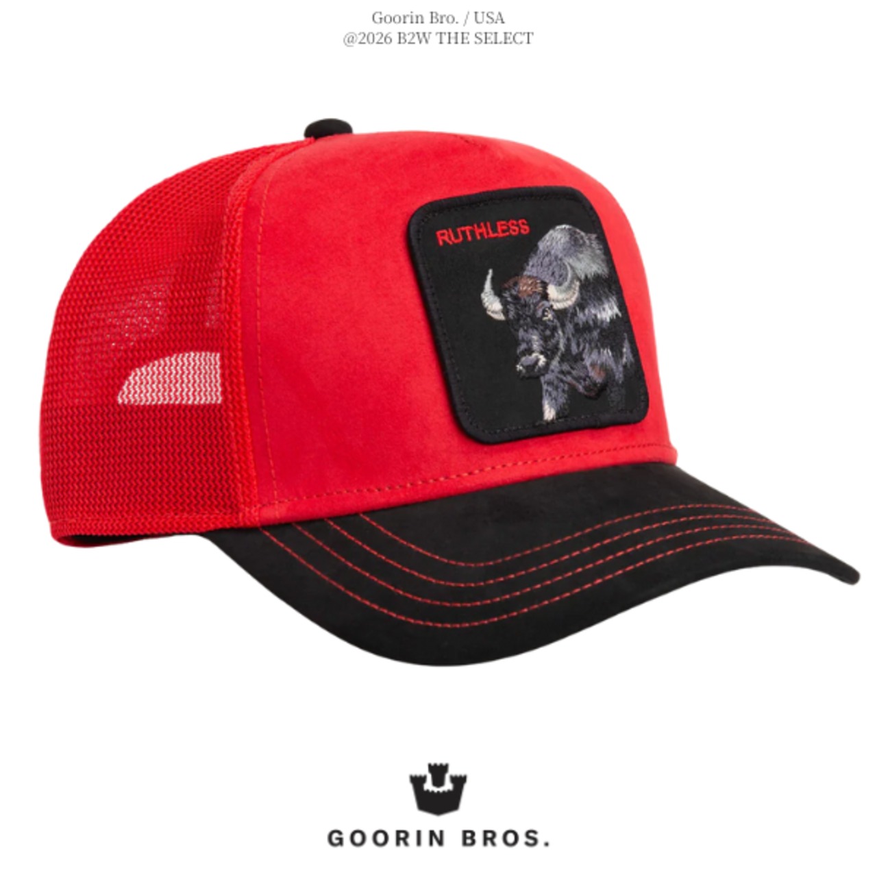 Goorin Bros. Suede Buffalo RUSH / VOID - 2