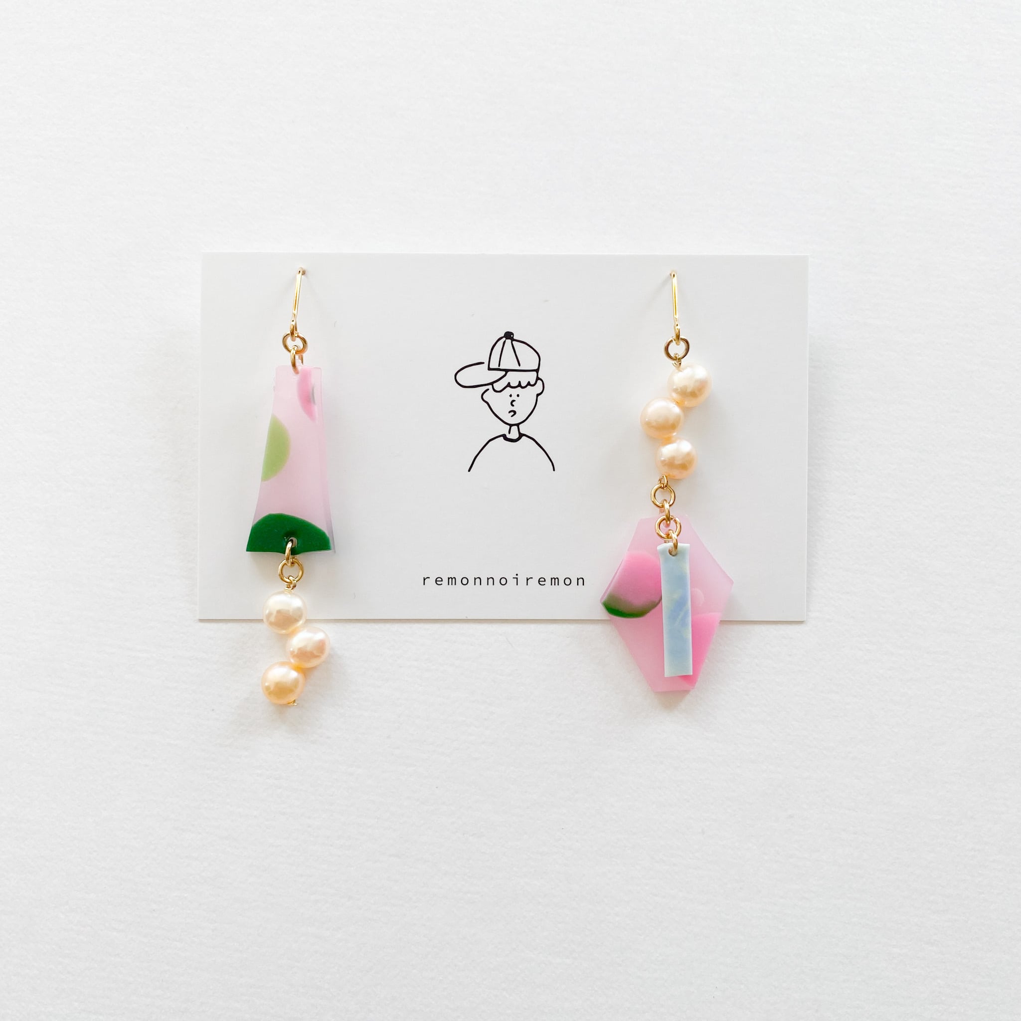 (淡水パール）カケラピアス/イヤリング