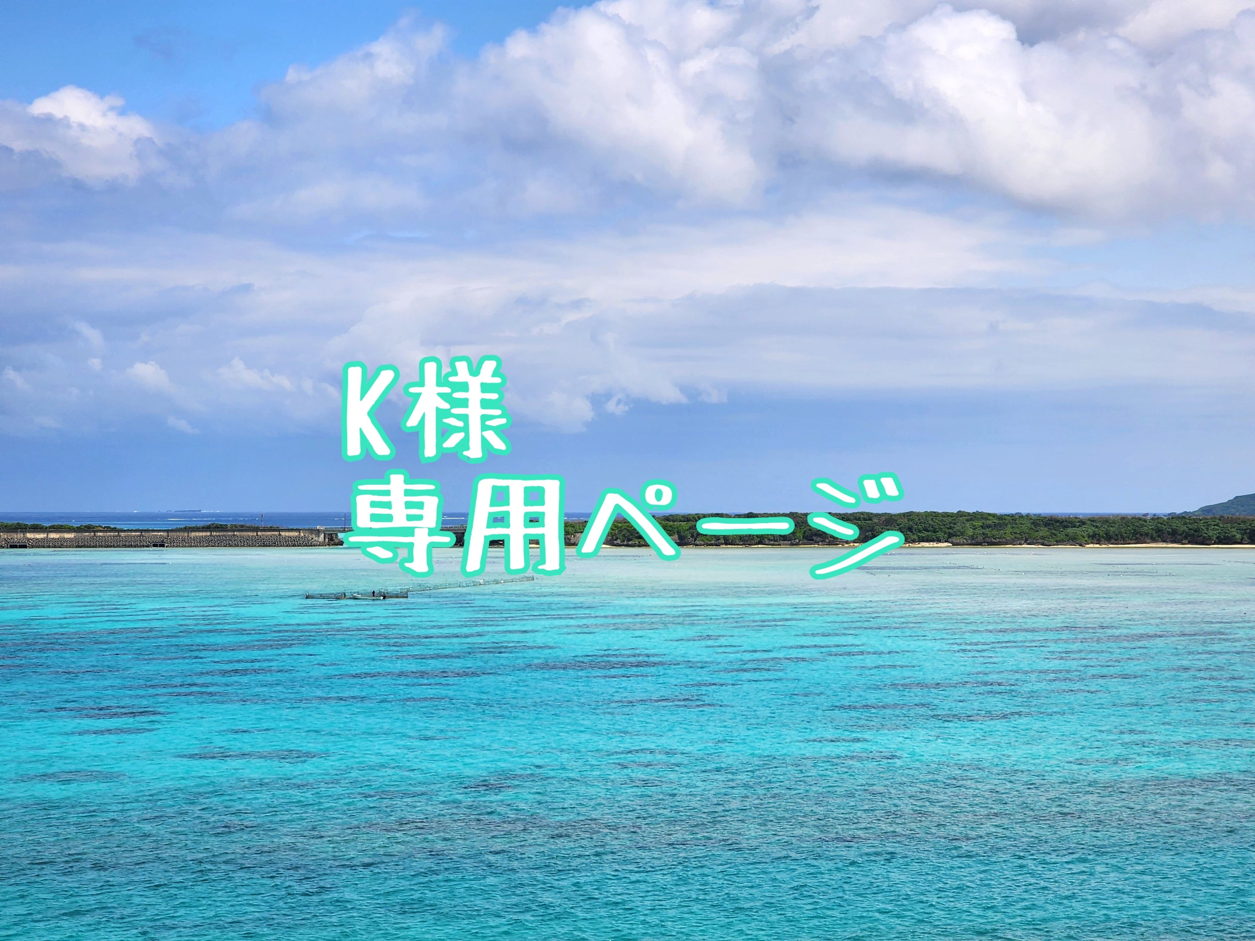 商い 専用ページ K様 その他 商い 専用ページ K様 その他