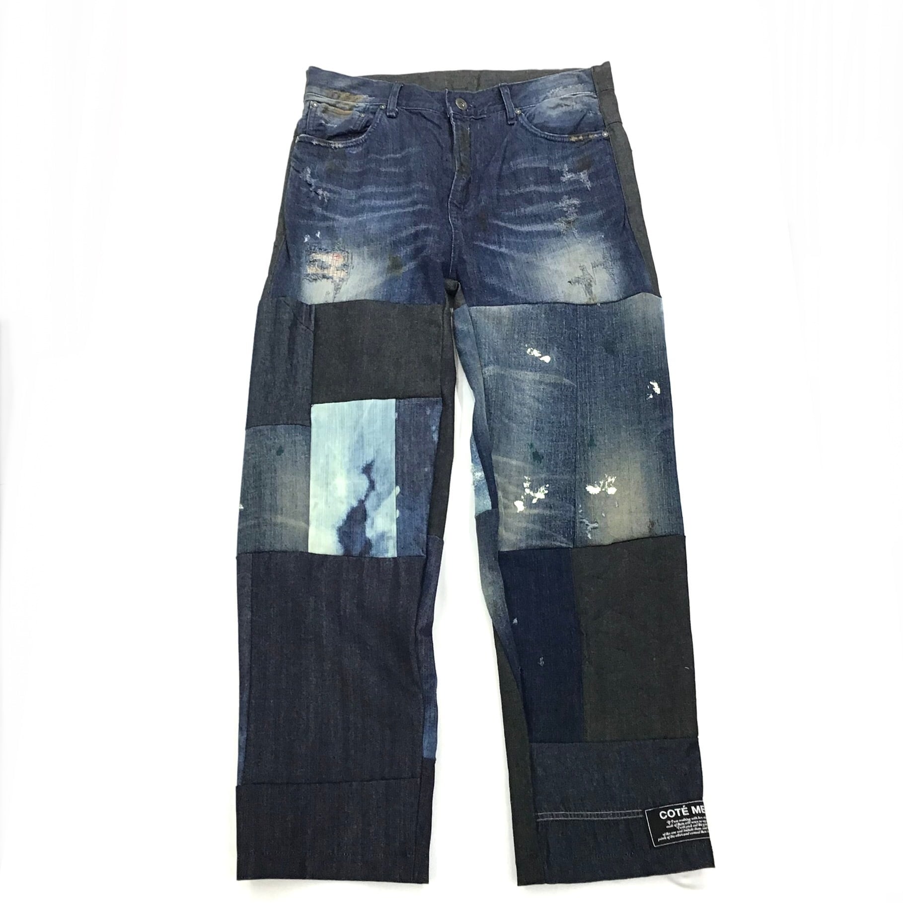 【denimPT25】再構築 デニムリメイクパンツ REMAKE DENIM PANTS | 【COTEMER コートメール】official web  shop powered by BASE