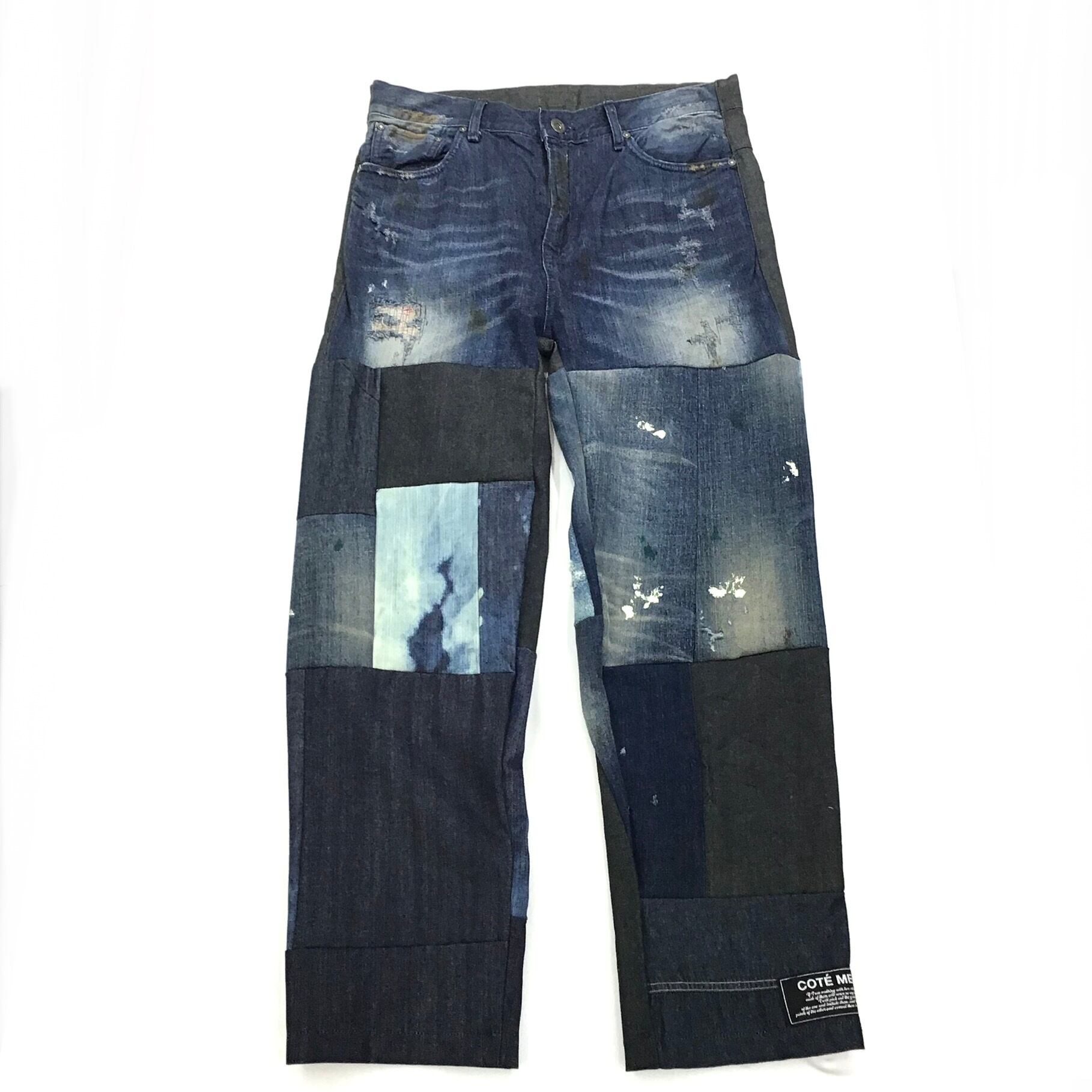 denimPT25】再構築 デニムリメイクパンツ REMAKE DENIM PANTS 