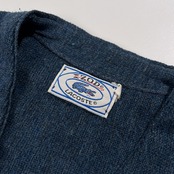 70s 80s USA製 IZOD LACOSTE アイゾッド ラコステ ニット カーディガン サイズ S /ネイビー系 ビンテージ アメリカ製