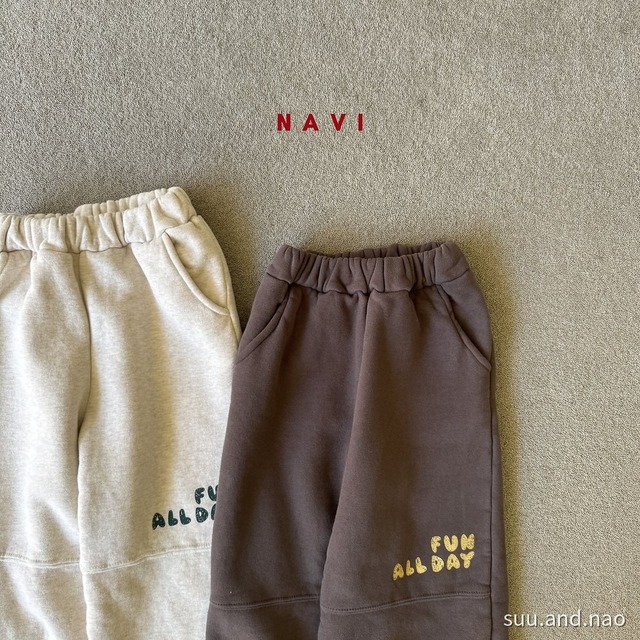 取寄：navi　マッシュルームパンツ※送料無料