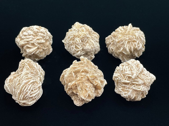デザートローズ（砂漠の薔薇）6つセット【A】