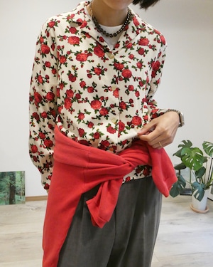 EURO ROSE PRINT SHIRT
