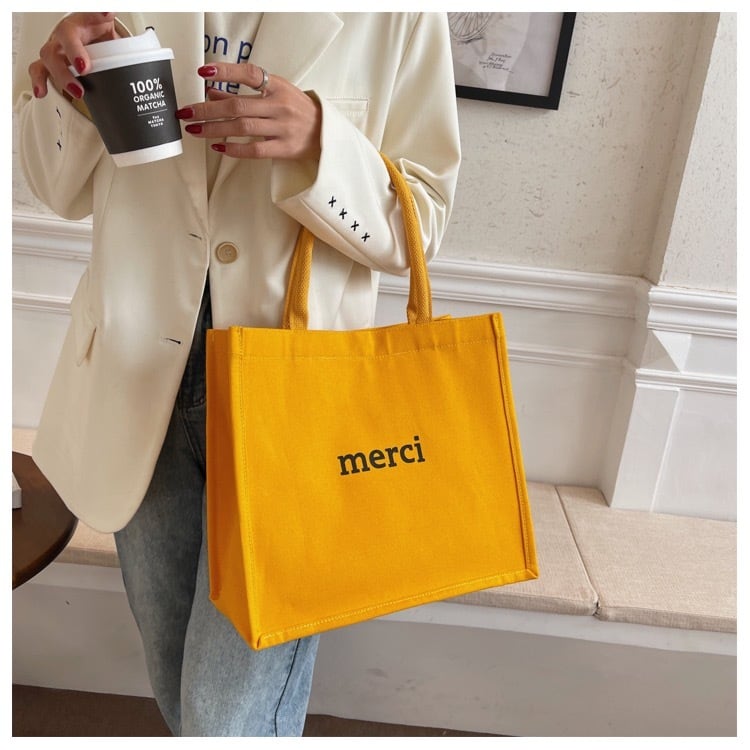 merciバック ws0942 布製品 キャンパスバック メルシー フランス merci