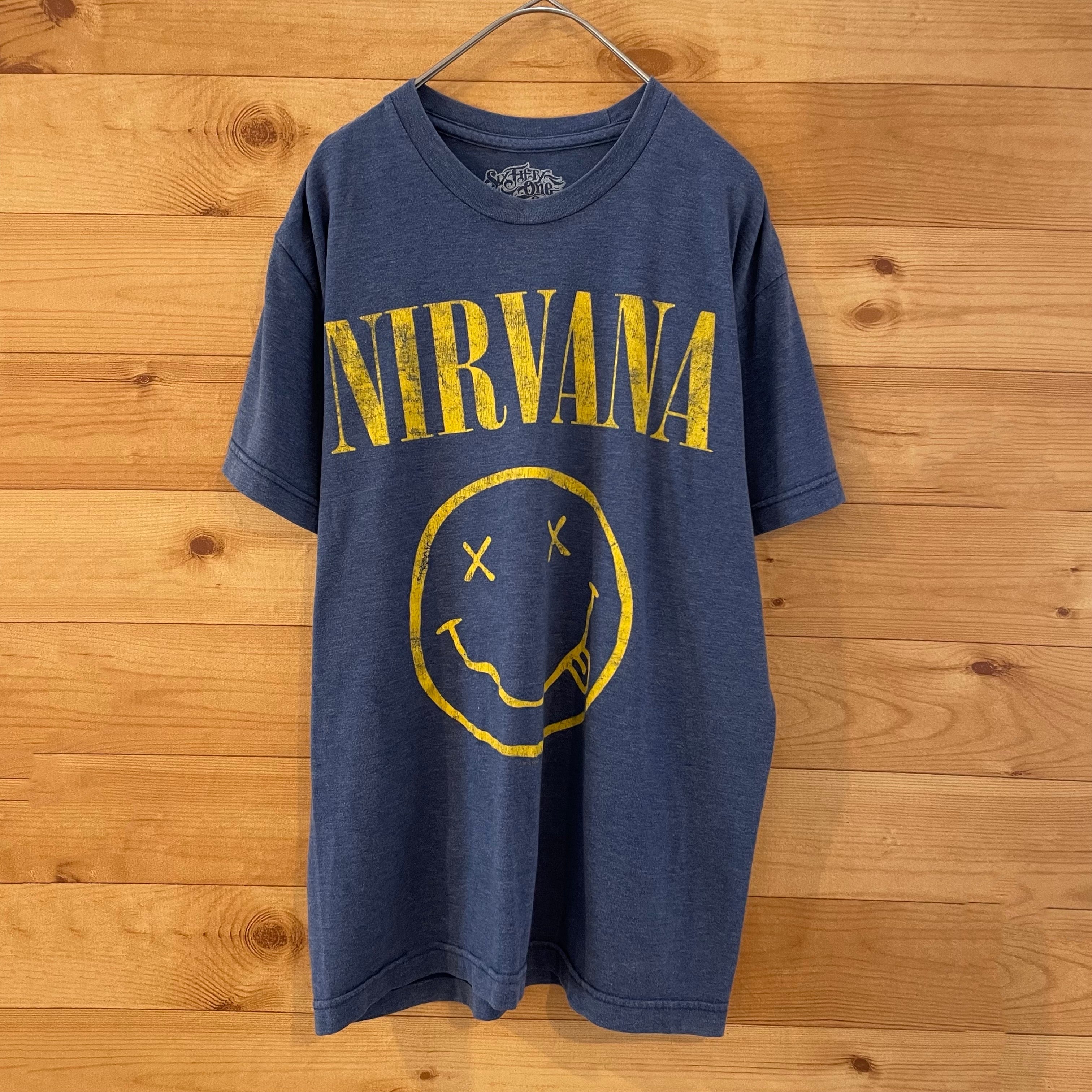 Nirvana ニルヴァーナ 1992 ヴィンテージ ロゴT プリント US