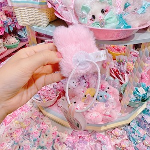 【G6】40-29モグモグちゃんクリームfaceヘアゴム