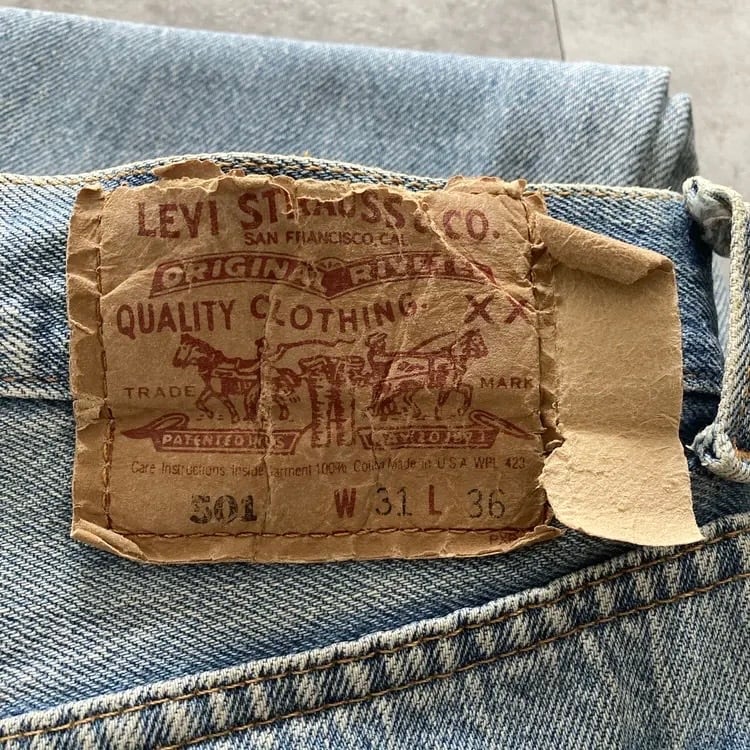 W31 L36】90s US.Levis 501 リーバイス USA製 93年製 アメリカ製
