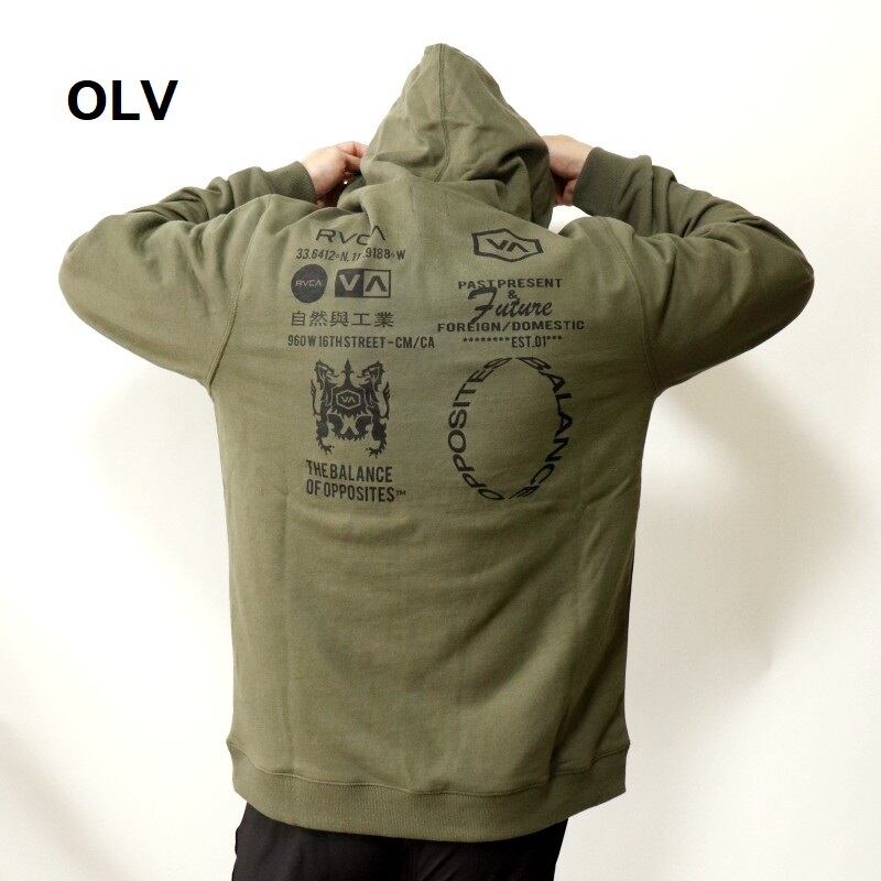 30%OFF RVCA（ルーカ）CLUSTER HD パーカー フーディー メンズ