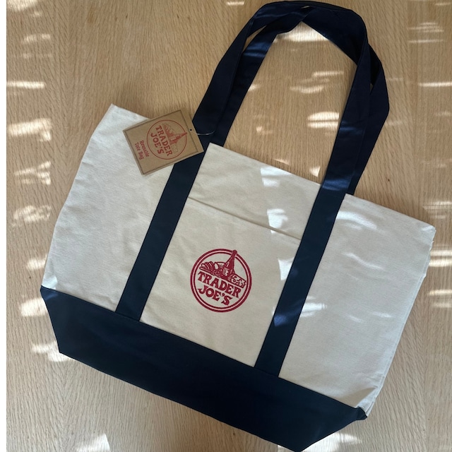 Trader Joe's トレーダージョーズ キャンバスエコバッグ