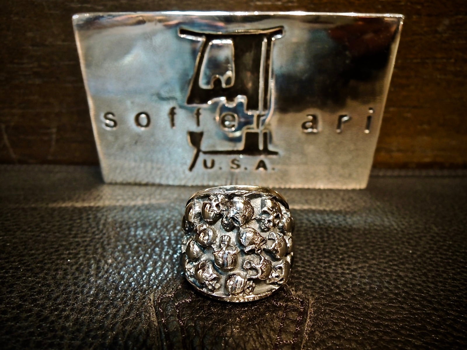 Soffer Ari ソファーアリ Chris James Catacomb Skull Ring