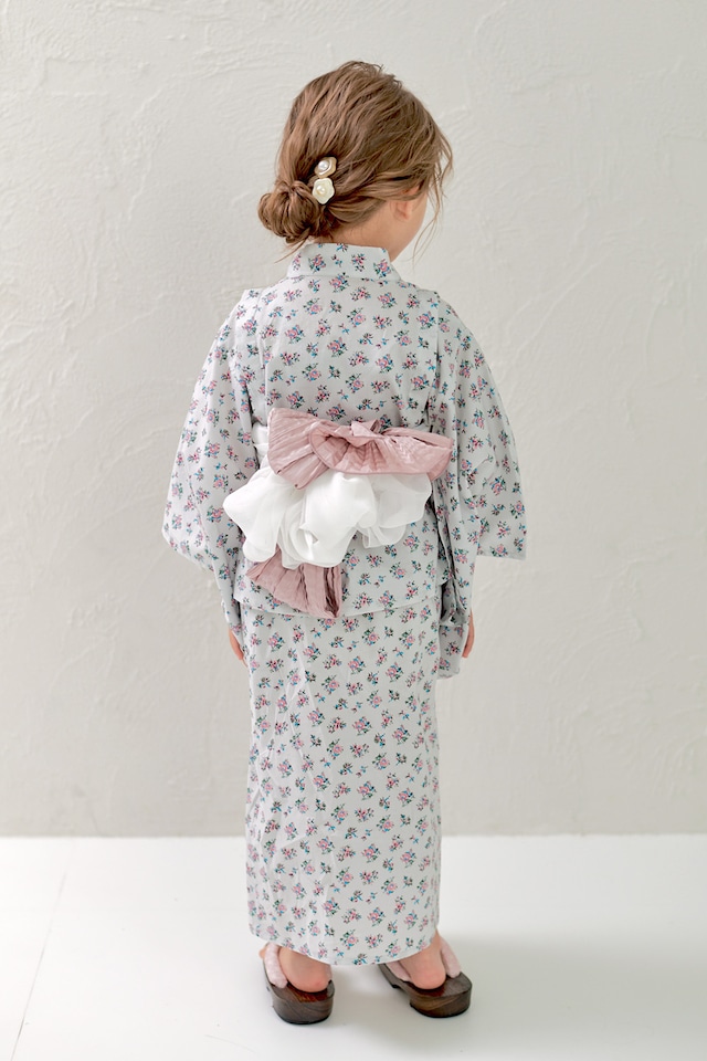 YUKATA long dress〈Light blue〉