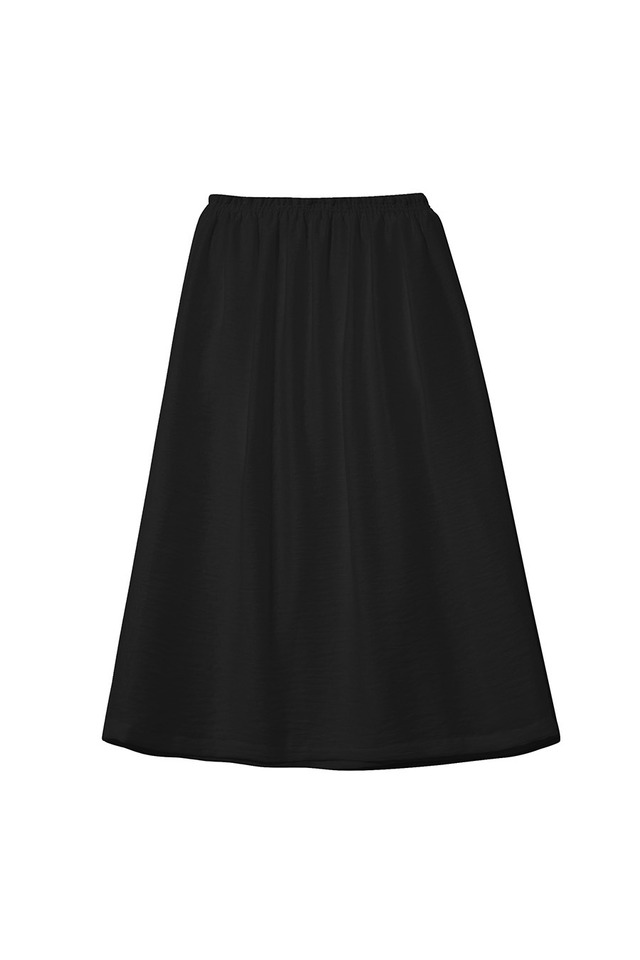[LE17SEPTEMBRE] TEXTURED BAY SKIRT [BLACK] 正規品 韓国ブランド 韓国通販 韓国代行 韓国ファッション LE 17 SEPTEMBRE ル 17 セプテンバー le 917韓国 店舗
