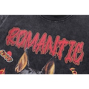 VINTAGE ストリート ハートドーベルマン ロングTシャツ T1137