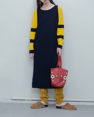 1980s Rodier Paris - knit dress