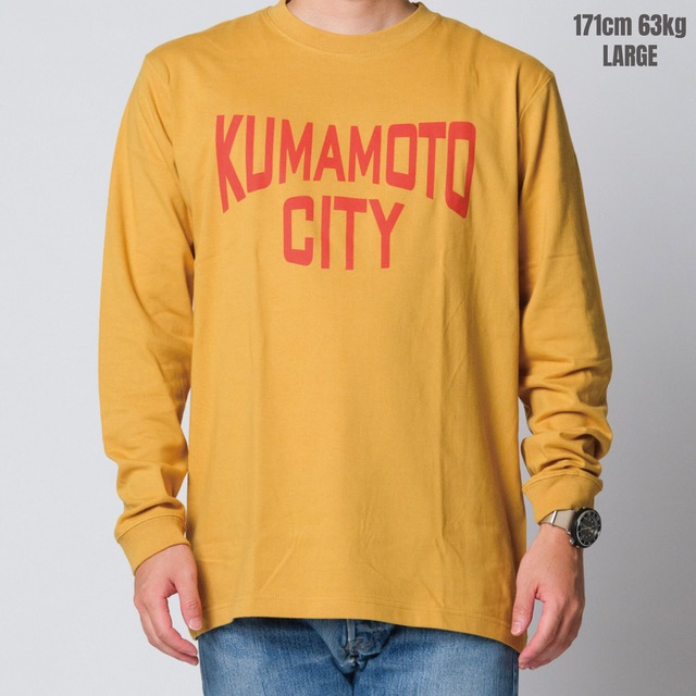 【DARGO】"KUMAMOTO CITY" Long T-shirt（4color）