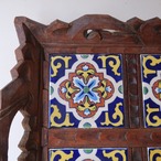 フラワータイルのトレイ