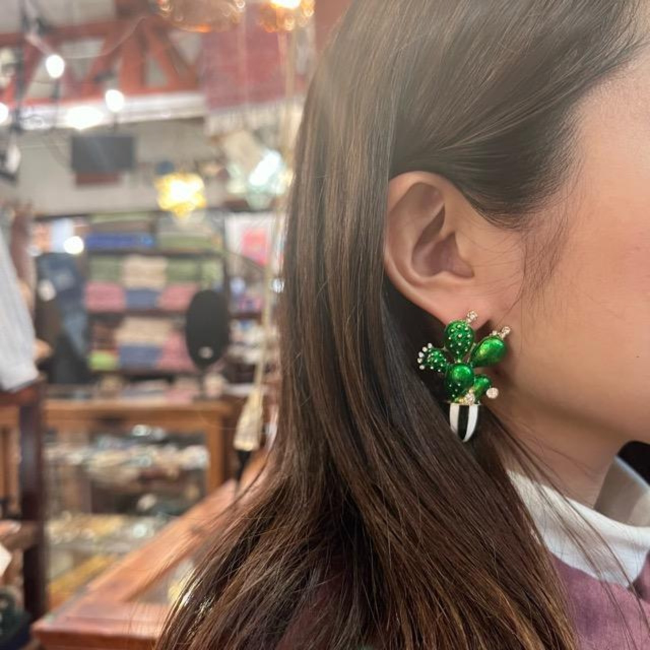 TOPANGA Jewelry　サボテンピアス