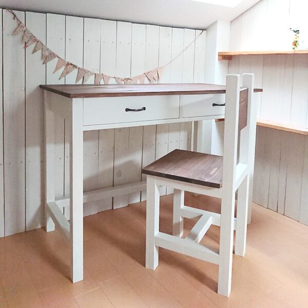 国産 無垢 蜜蝋WAX】 workdesk / ワークデスク / 学習机 /作業台