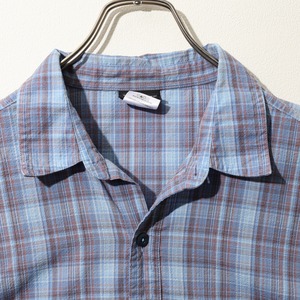 極美品 L Puckerware Shirt Patagonia パッカーウェアシャツ パタゴニア シアサッカー