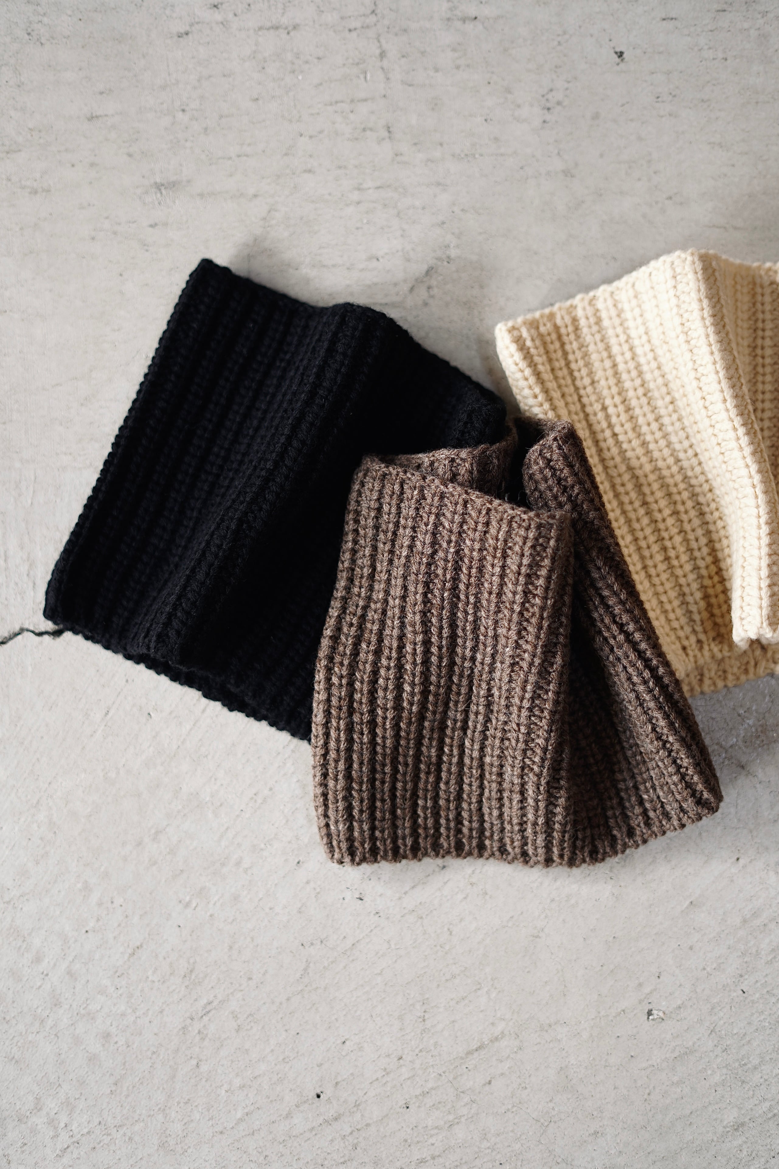 JANESMITH ジェーンスミス / 3G ARAN NECK WARMER シェットランド ...