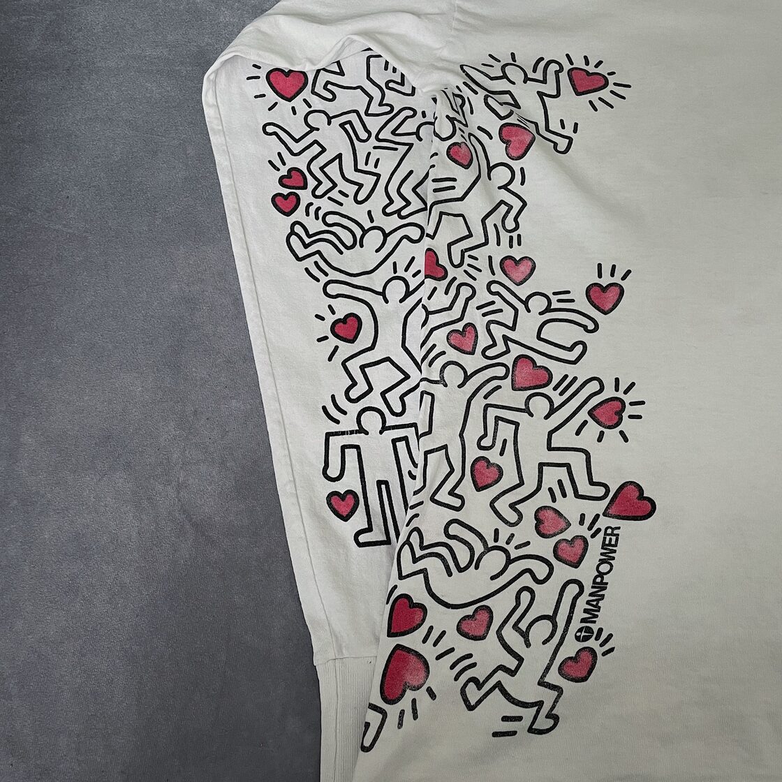 90s Keith Haring “MAN POWER” | PAY ID