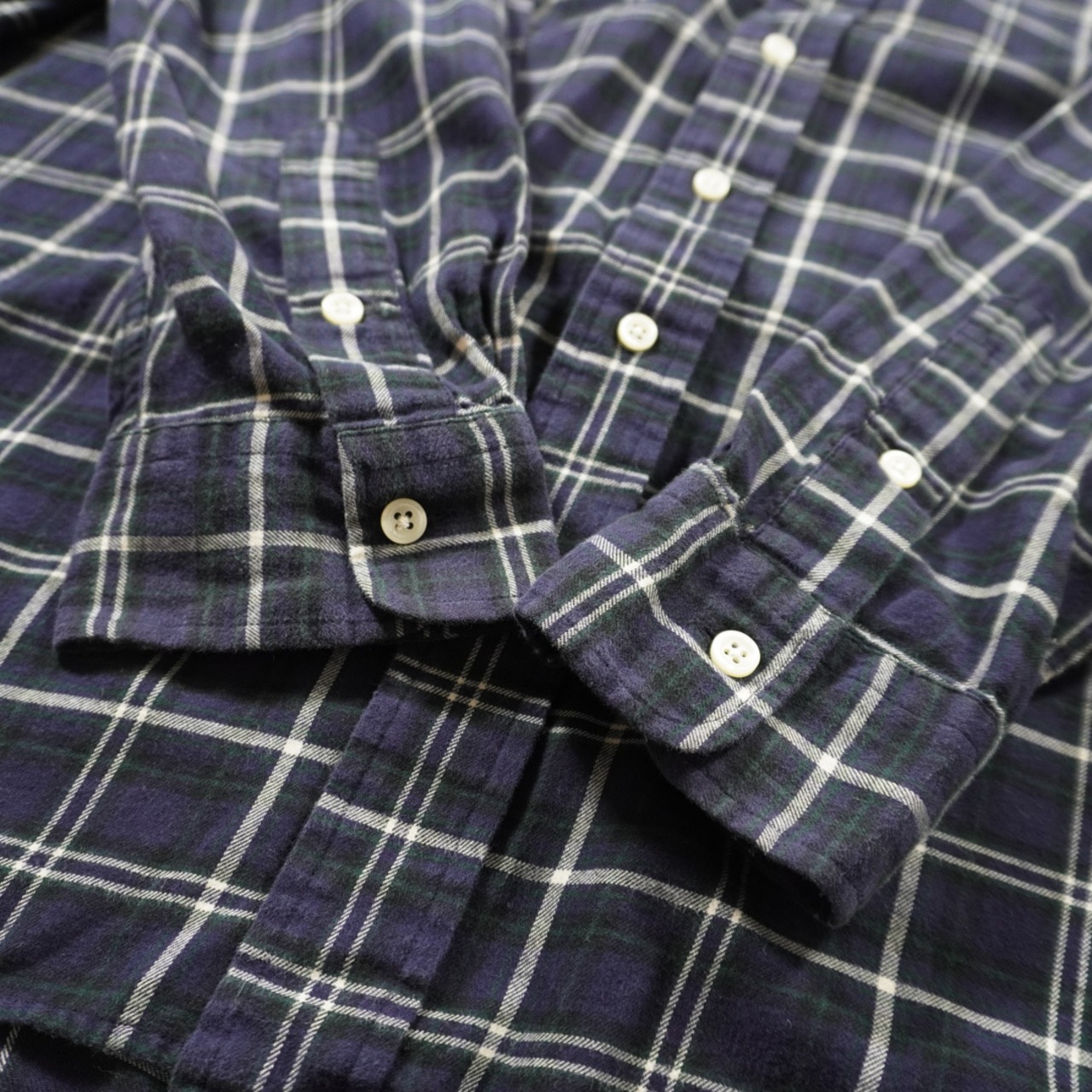 90s Ralph Lauren plaid shirt BLAIRE L 古着 - 5