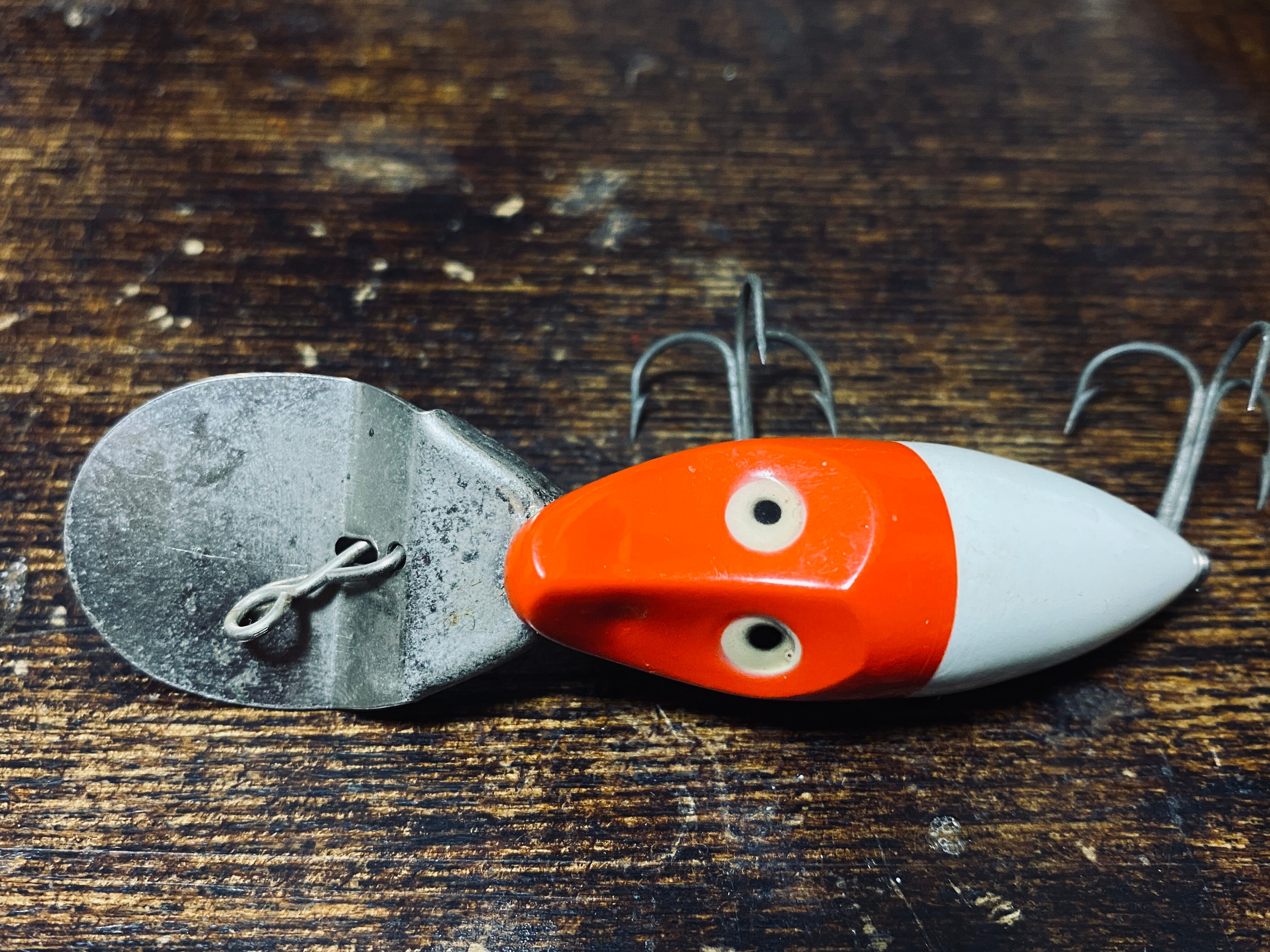 70's Heddon MIDGET DEEP DIVE RIVER RUNT #DD9010 [5563