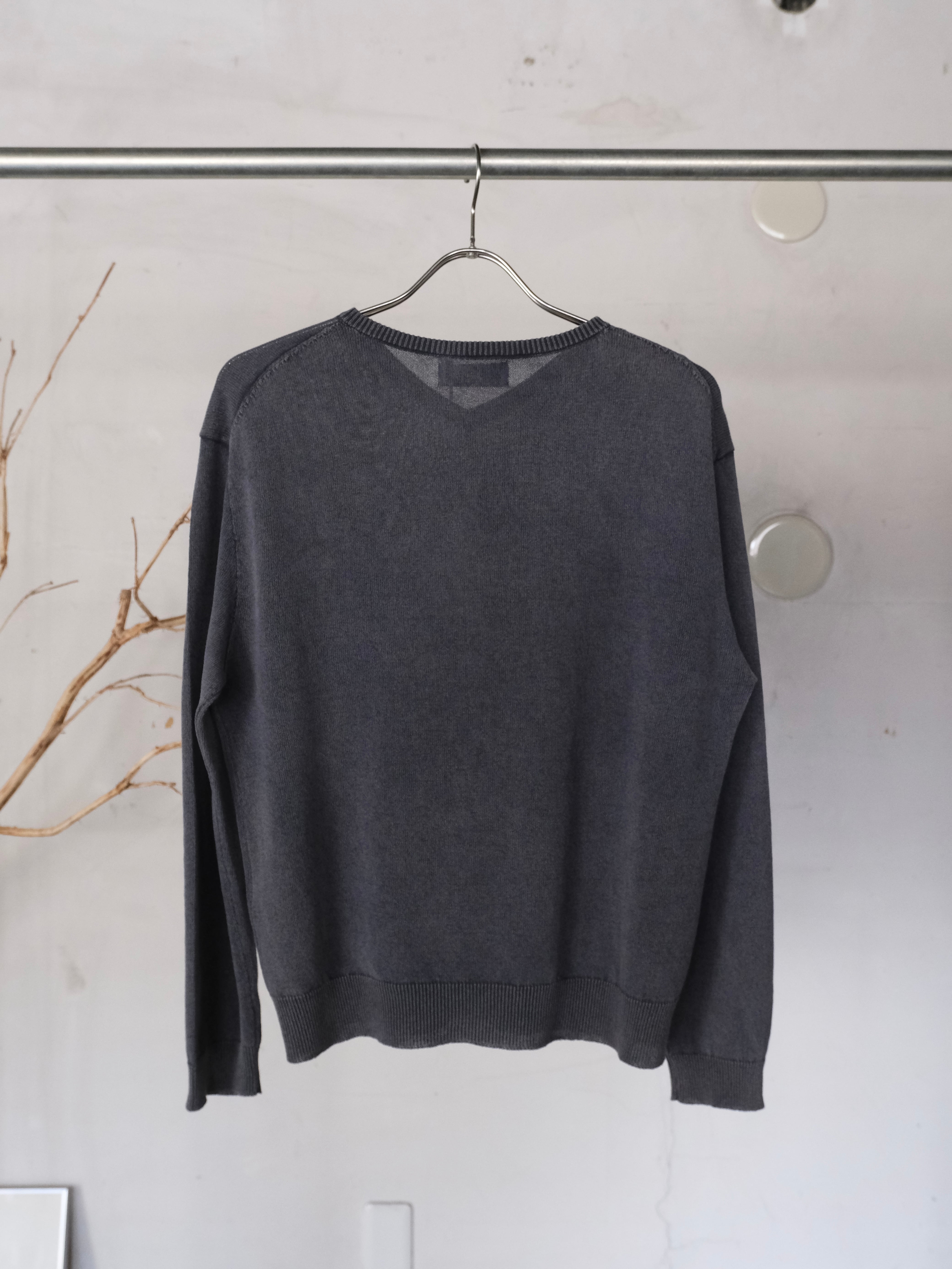 ENCOMING】 KNITTED V NECK JUMPER | THE OUR