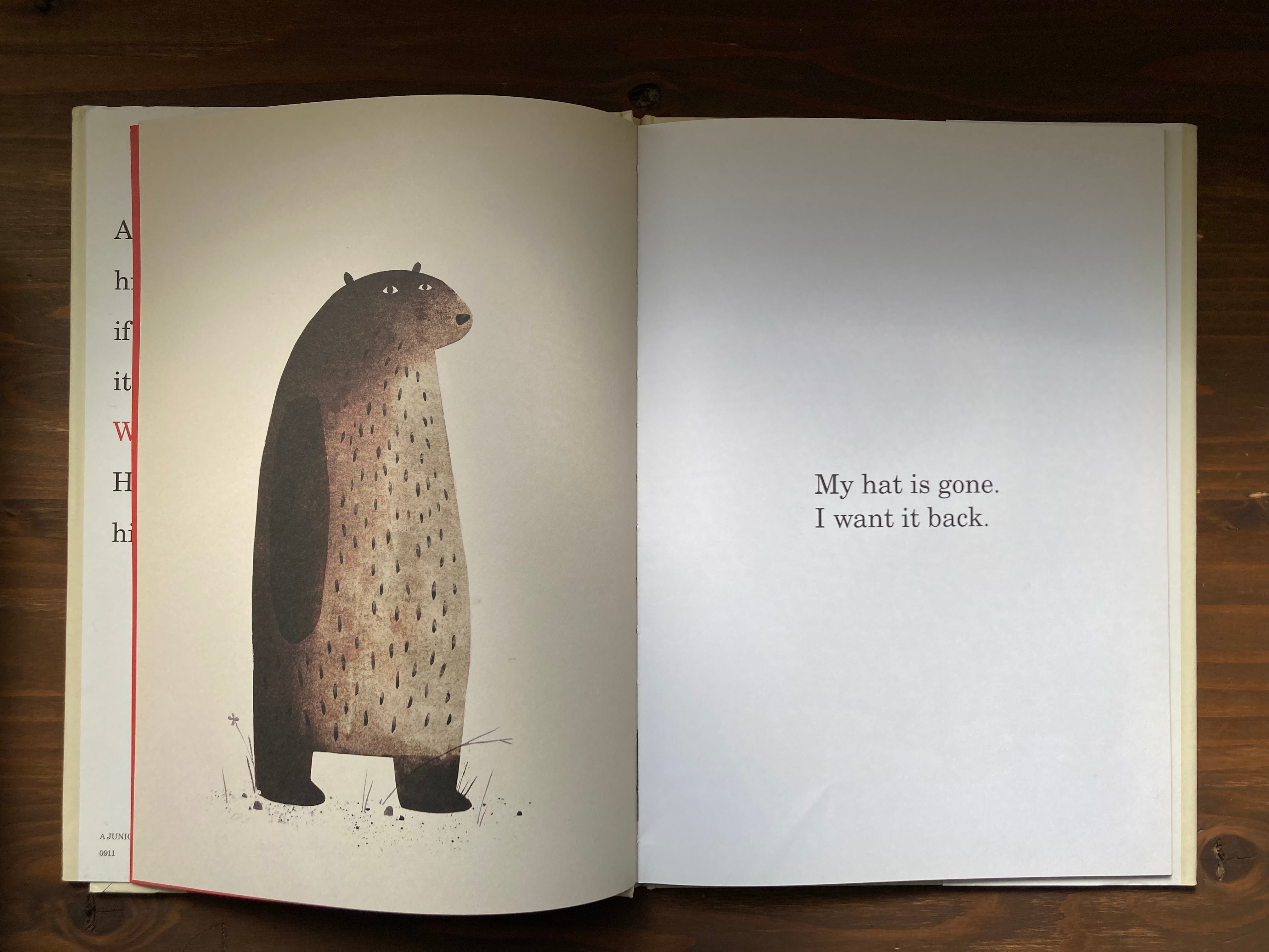 I WANT MY HAT BACK(どこいったん?)