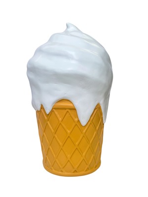 アイスクリーム ティッシュケース (白) IceCream(White)
