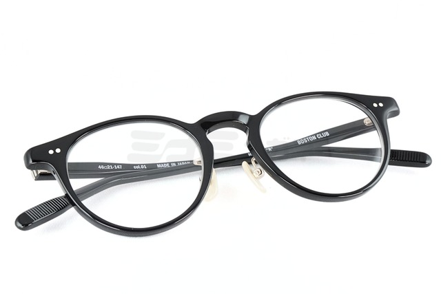 BOSTON CLUB メガネ HUDSON”R” Col.01 ボストン 眼鏡 ボストンクラブ ハドソン 鯖江 日本製 正規品-4枚目