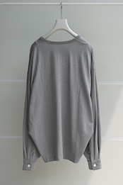 Nonnotte / Drape U Pullover with Cuff Sleeve