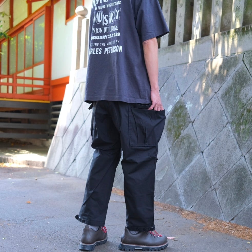 SASSAFRAS(ササフラス) Overgrown Pants 4/5-Black(SF-262339) | Signs