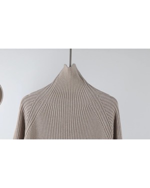 オーバーサイズタートルネック 9color A0754