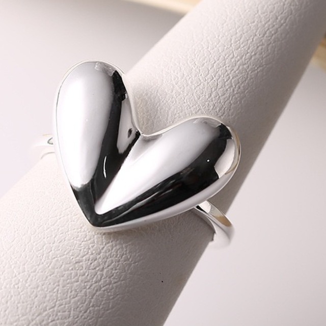 heart motif ring J00098